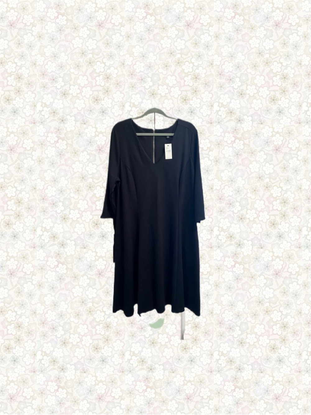 Lane Bryant Black V-Neck Dress with Tag